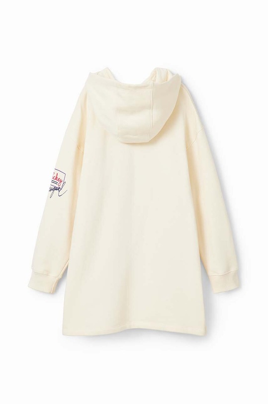 Dievča Dievčenské bavlnené šaty Desigual x Disney 23WGVK07 béžová