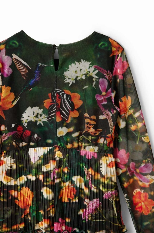 Desigual sukienka dziecięca 23WGVK12 zielony