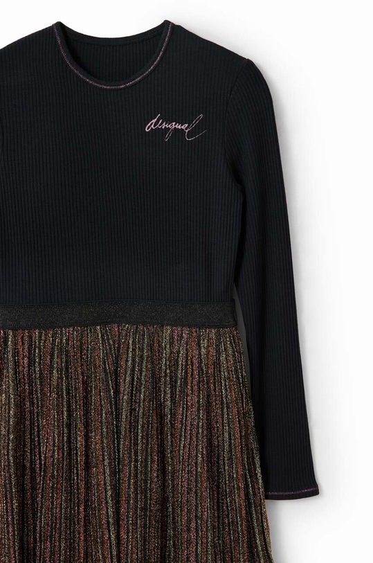 Desigual sukienka dziecięca czarny 23WGVK14