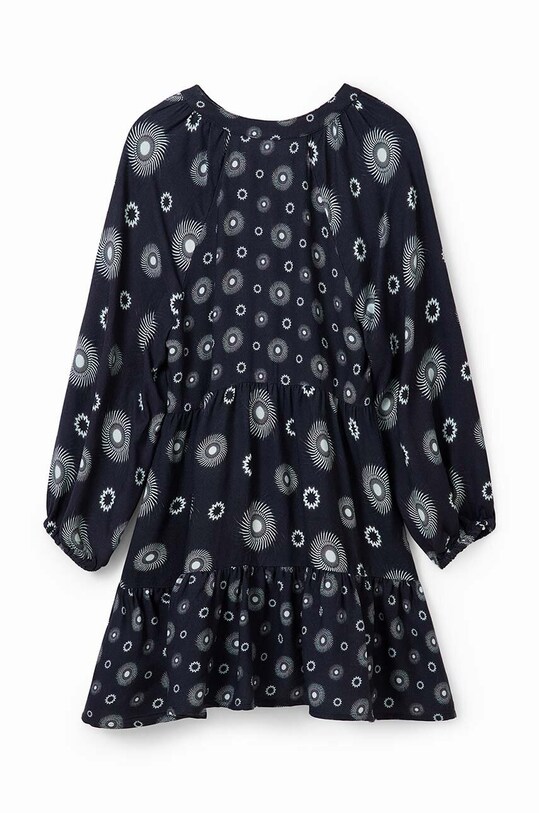 Dziewczynka Desigual sukienka dziecięca 23WGVW05 DRESS LONG SLEEVE 23WGVW05 czarny