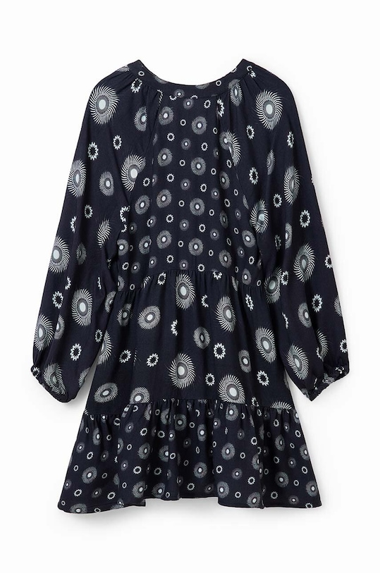 Deklice Otroška obleka Desigual 23WGVW05 DRESS LONG SLEEVE 23WGVW05 črna