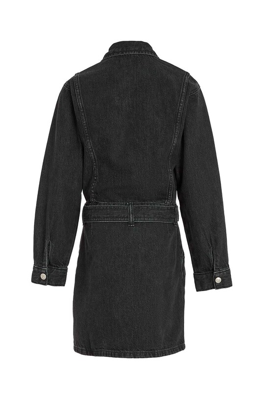 Dziewczynka Calvin Klein Jeans sukienka jeansowa dziecięca IG0IG02167.9BYX czarny