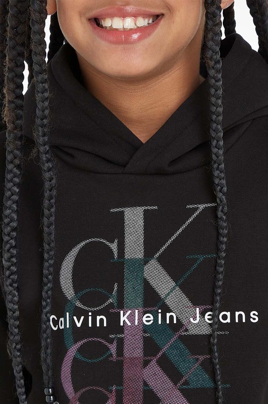 Calvin Klein Jeans sukienka dziecięca IG0IG02235.9BYX czarny