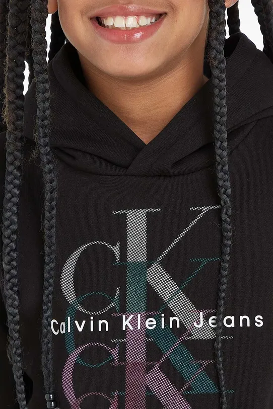 Παιδικό φόρεμα Calvin Klein Jeans IG0IG02235.9BYX μαύρο