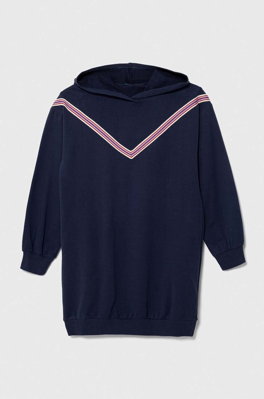 Dívčí šaty United Colors of Benetton mini námořnická modř 36FPCV00H.G.SEASONAL