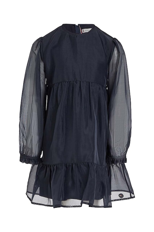 Детска рокля Tommy Hilfiger KG0KG07568.74.122.9BYX тъмносин AW23