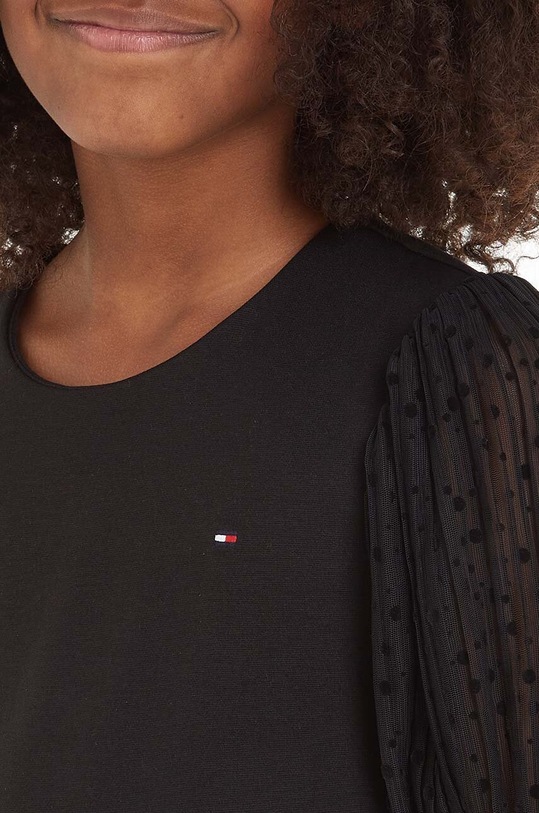 Детска рокля Tommy Hilfiger KG0KG07671.128.176.9BYX черен