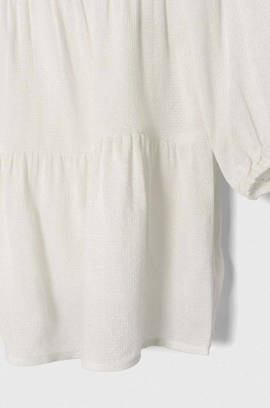 Dziewczynka United Colors of Benetton sukienka dziecięca 4FBKGV00W.P.SEASONAL biały