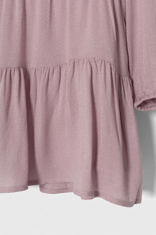 DÍVKA Dívčí šaty United Colors of Benetton 4FBKGV00W.P.SEASONAL fialová