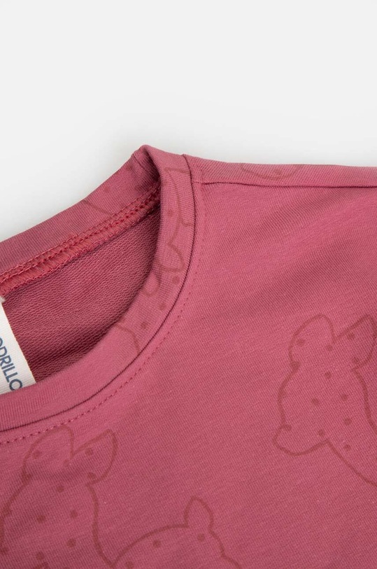 Dievča Dievčenské šaty Coccodrillo ZC2129102WOK burgundské