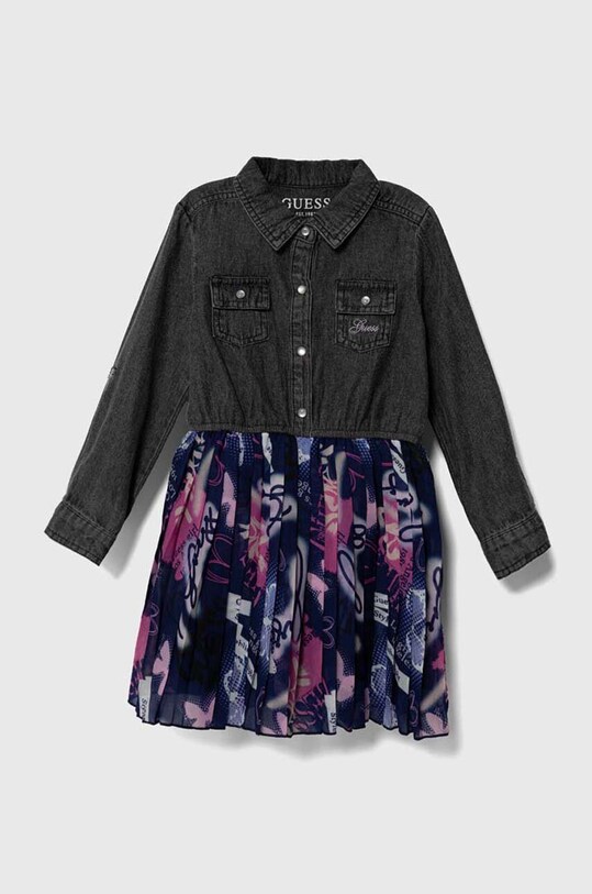 Детское платье Guess длинный серый K3BK23.D4VS0.9BYX