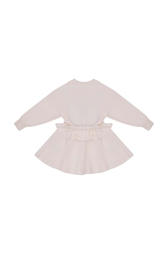 Παιδικό φόρεμα Pinko Up F3PIBGDR103 μπεζ AW23
