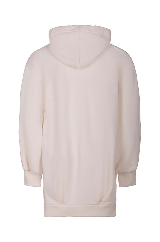 Хлопковое детское платье Pinko Up F3PIJGDR231 бежевый AW23