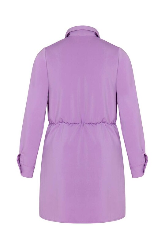 Παιδικό φόρεμα Pinko Up F3PIJGDR243 μωβ AW23