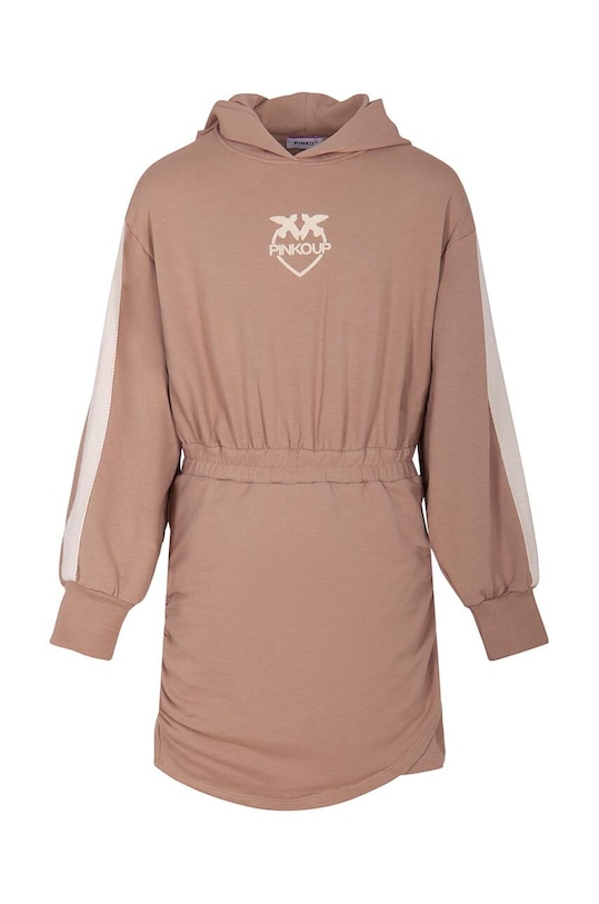Дитяча сукня Pinko Up довгий бежевий F3PIJGDR283