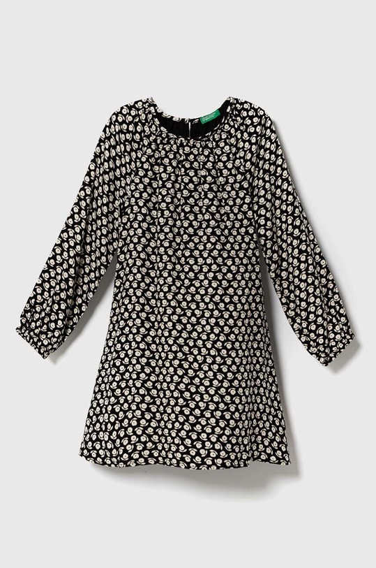 United Colors of Benetton rochie fete mini negru 4FKJCV01Z.G.SEASONAL