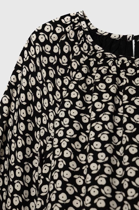 Fete United Colors of Benetton rochie fete 4FKJCV01Z.G.SEASONAL negru