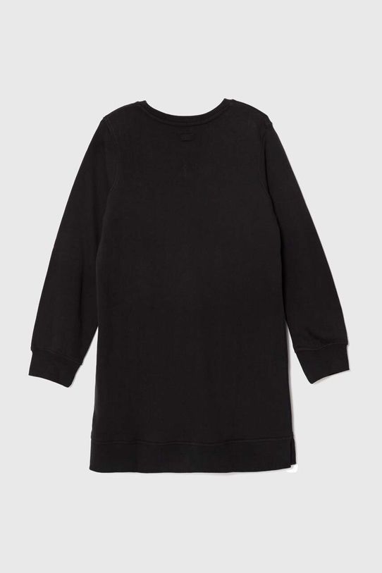 Dječja pamučna haljina Pepe Jeans PG951633 crna AW23