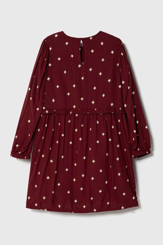 Pepe Jeans rochie fete PG951649 burgundia AW23