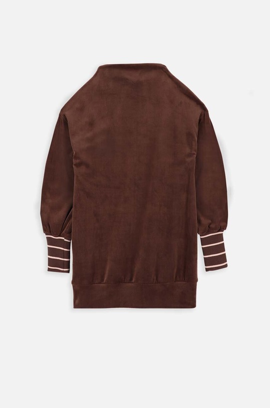 Coccodrillo sukienka dziecięca ZC3129101PUJ PEPPED UP JUNIOR ZC3129101PUJ brązowy AW23