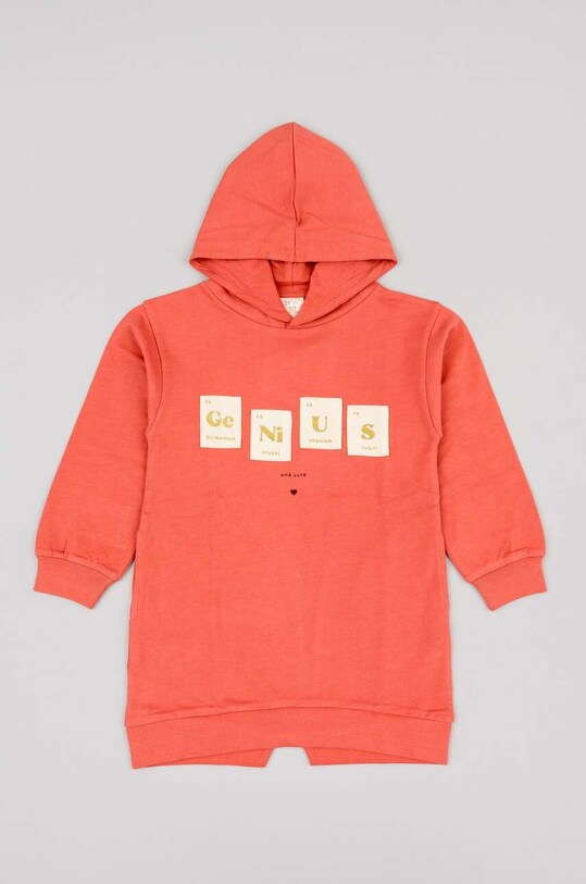 Дитяча бавовняна кофта zippy 3105581501 рожевий AW23