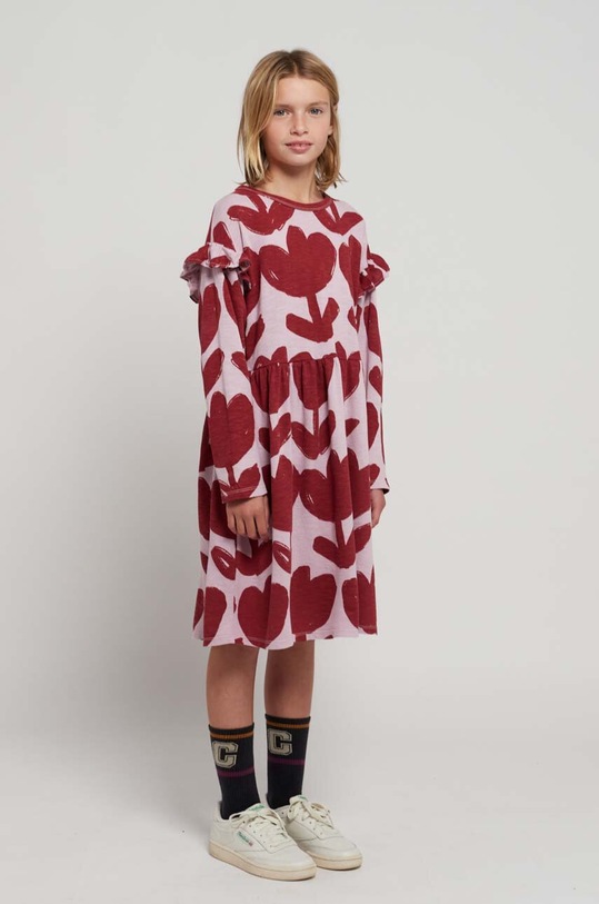 Bobo Choses sukienka bawełniana dziecięca 223AC103