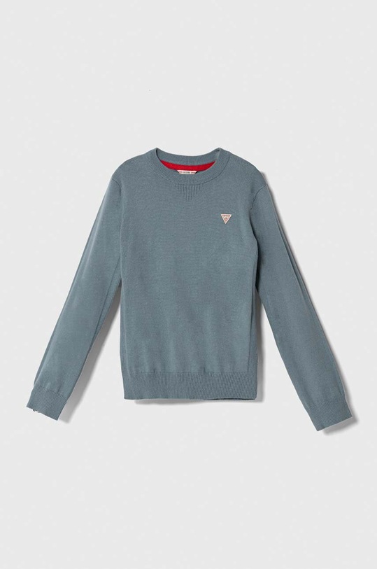 Детски пуловер Guess тънък син L0YR03.Z2VV0.9BYX