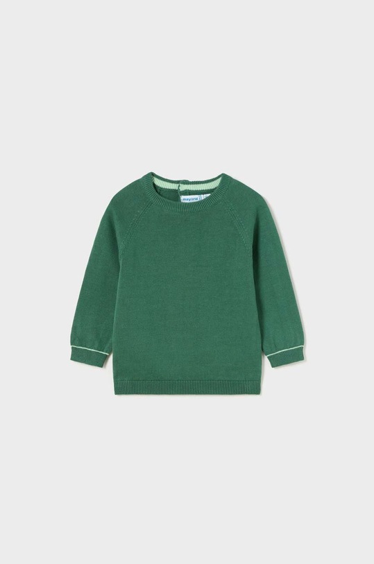 Mayoral sweter bawełniany niemowlęcy pozostałe zielony 309.3C.Baby.9BYX
