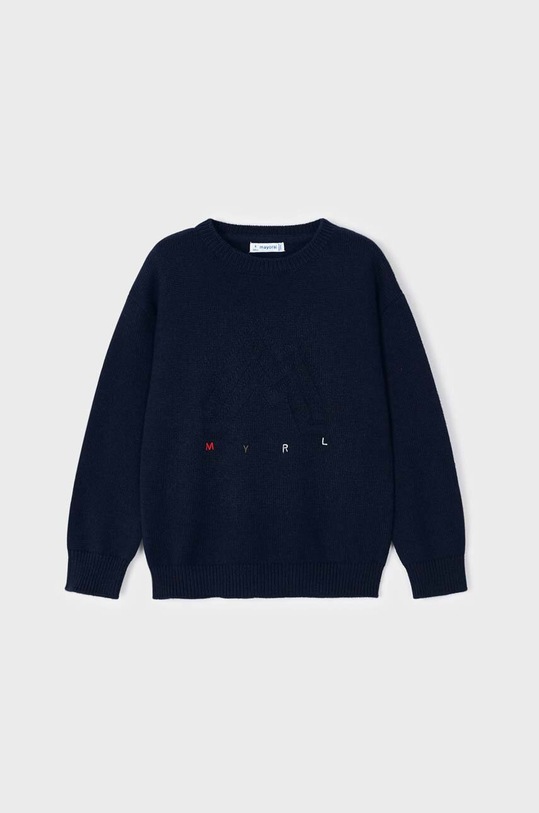 Mayoral pulover pentru copii din amestec de lana 4318.5A.Mini.9BYX bleumarin AW23