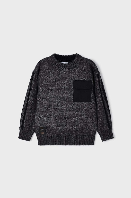 Mayoral sweter dziecięcy pozostałe czarny 4326.5G.Mini.9BYX