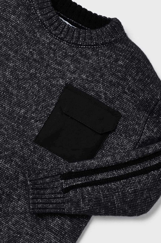 Chłopiec Mayoral sweter dziecięcy 4326.5G.Mini.9BYX czarny