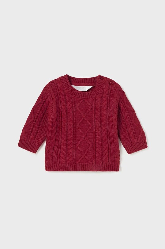 Mayoral Newborn pulover bebe uni rosu 2306.1L.Newborn.9BYX