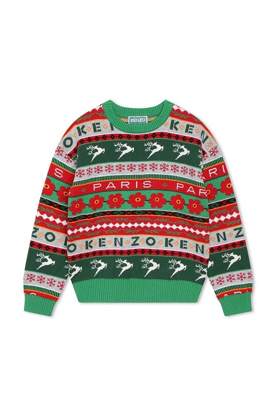 Дитячий светр Kenzo Kids K25885.102.108 зелений AW23