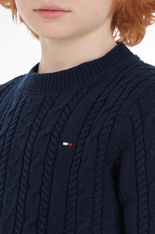 Дитячий светр Tommy Hilfiger KB0KB08512.128.176.9BYX чорний