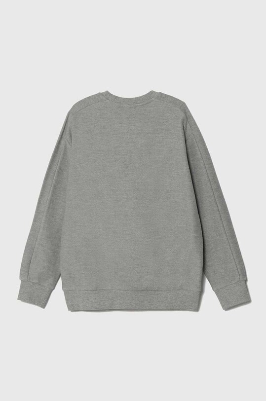 United Colors of Benetton hanorac de bumbac pentru copii 3ITZC10E3.G.SEASONAL gri AW23