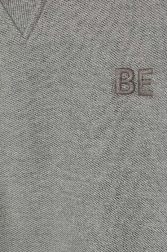Băieți United Colors of Benetton hanorac de bumbac pentru copii 3ITZC10E3.G.SEASONAL gri