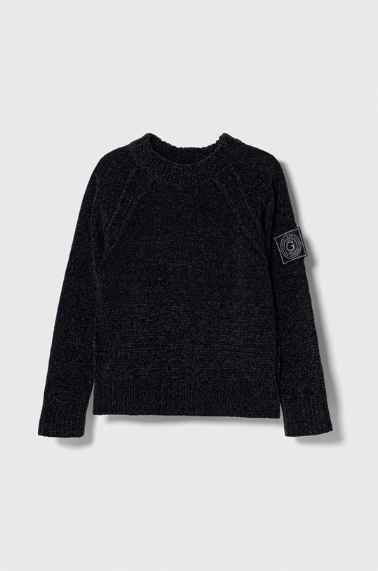 Guess sweter dziecięcy aplikacja granatowy L3BR03.Z39O0.9BYX