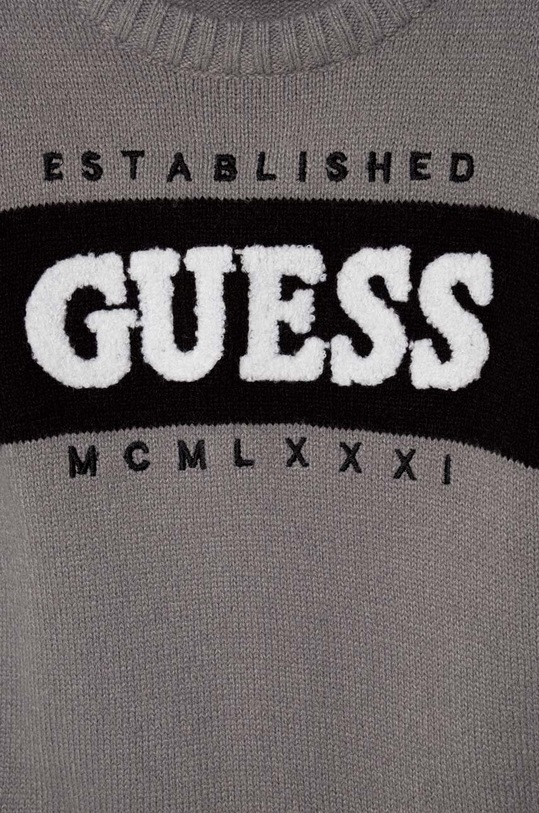 Chlapec Detský sveter Guess N3BR10.Z32N0.9BYX sivá