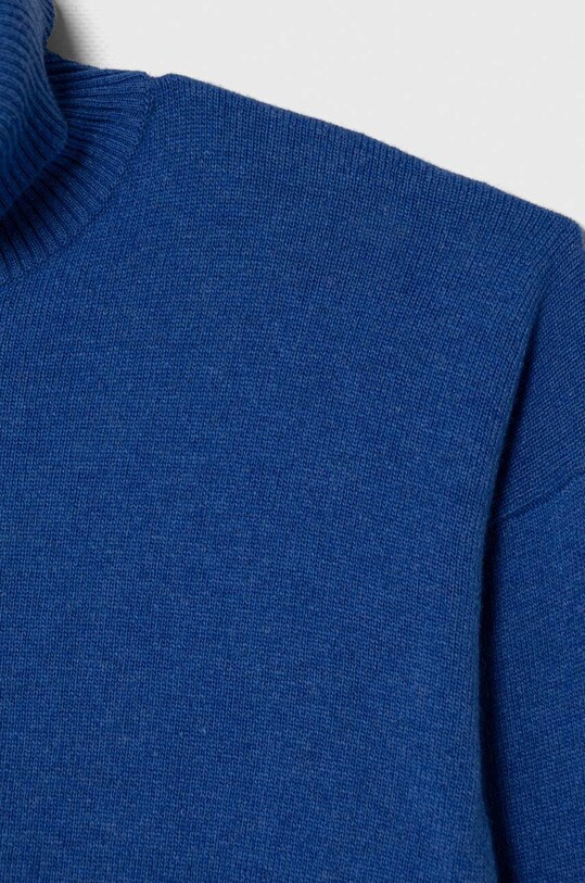 Chlapec Detský sveter s prímesou vlny United Colors of Benetton 1032C200D.G.SEASONAL modrá