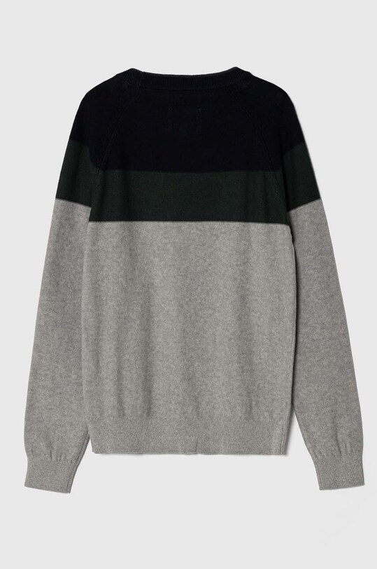 Pepe Jeans sweter bawełniany dziecięcy PB701203 szary AW23