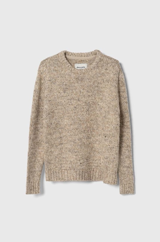 Abercrombie & Fitch sweter dziecięcy pozostałe beżowy KI220.3003