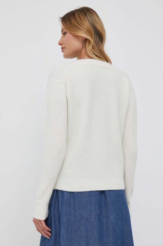 Odzież Calvin Klein sweter z domieszką wełny K20K205741 beżowy