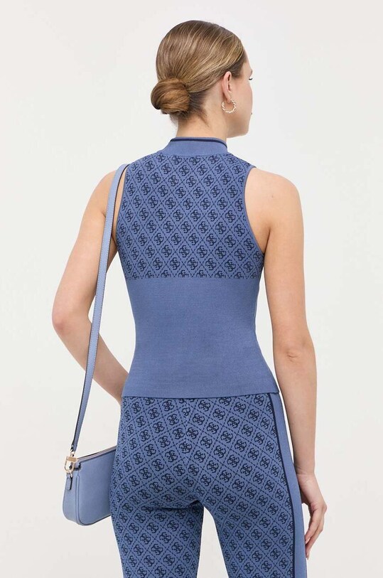 Îmbrăcăminte Guess top W3YR26.Z37K0 albastru