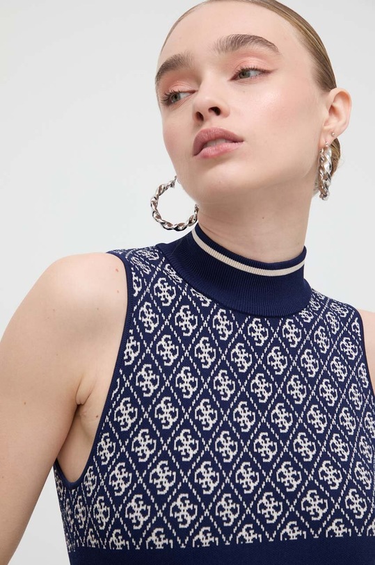 Топ Guess темно-синій W3YR26.Z37K0