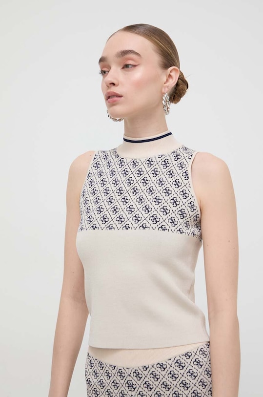 Guess top LISE beżowy W3YR26.Z37K0