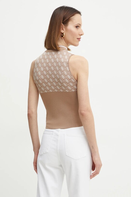 Îmbrăcăminte Guess top W3YR26.Z37K0 maro