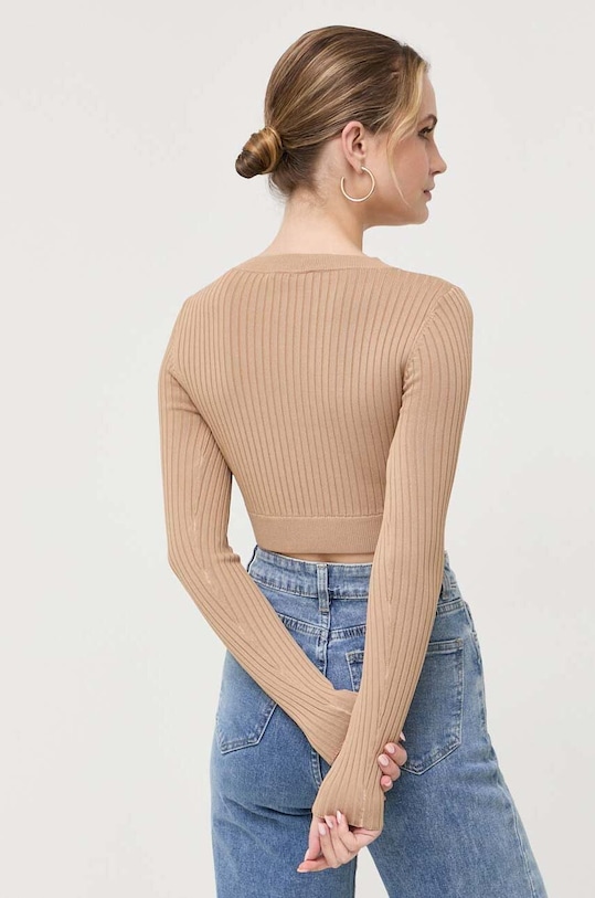 Odzież Guess sweter W3YR39.Z2U00 beżowy