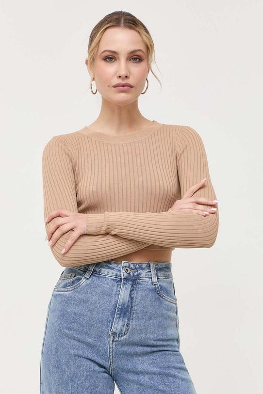 Pulover Guess bež W3YR39.Z2U00