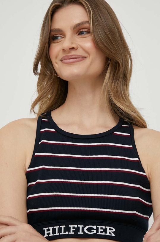 Top Tommy Hilfiger σκούρο μπλε WW0WW39109