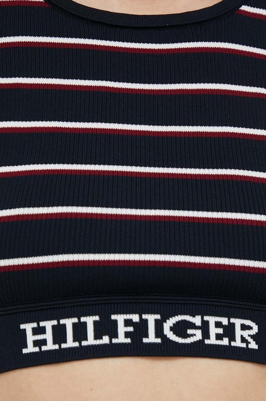 Tommy Hilfiger top WW0WW39109 granatowy